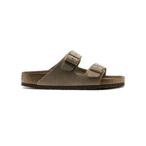 Birkenstock Arizona Soft Footbed Suede Unisex Sandal - Taupe